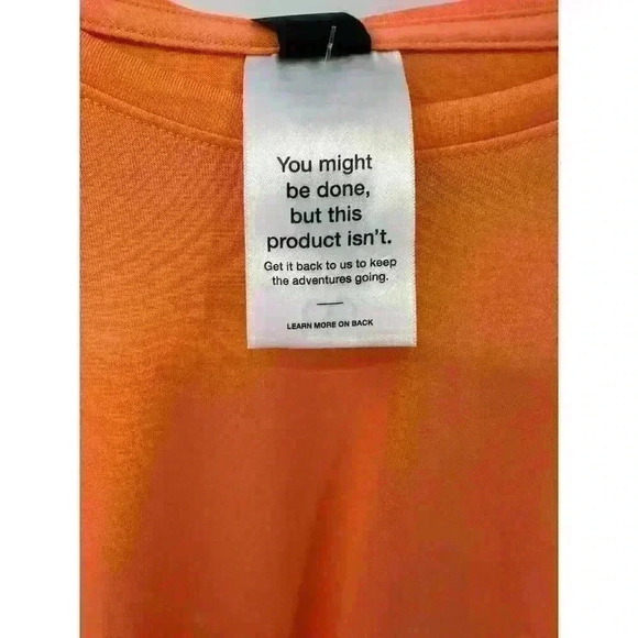 NWT The North Face Elevation Soft Short Sleeve Tee Shirt - Men's XXL Dusty Coral - Picture 2 of 8